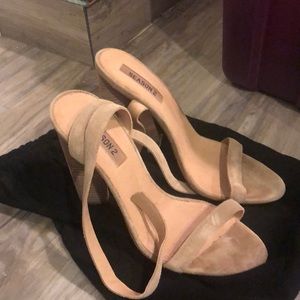 YEEZY SEASON 2 Nude Strappy Heels